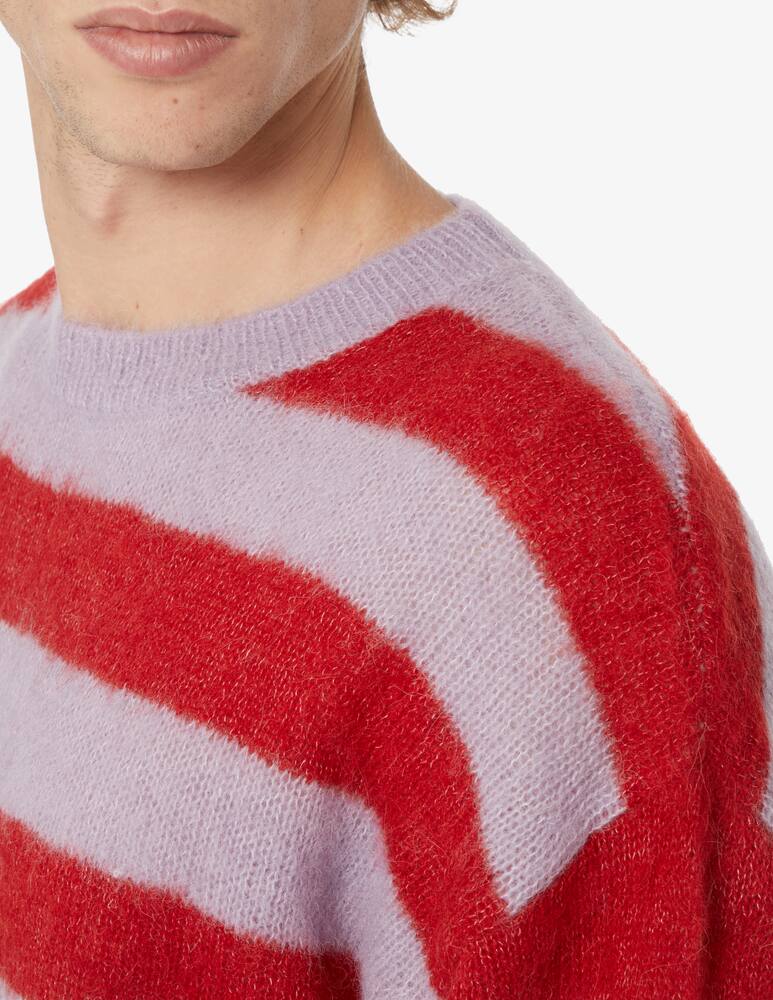 rinascente Closed Maglia girocollo a righe - Rosso