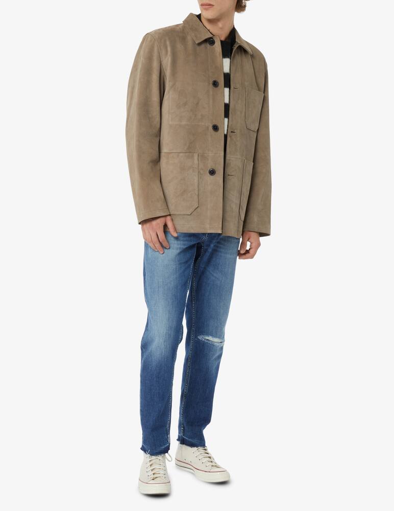 Closed Suede overshirt jacket - Beige - picture 2 Closed Suede overshirt jacket - Beige - picture 2