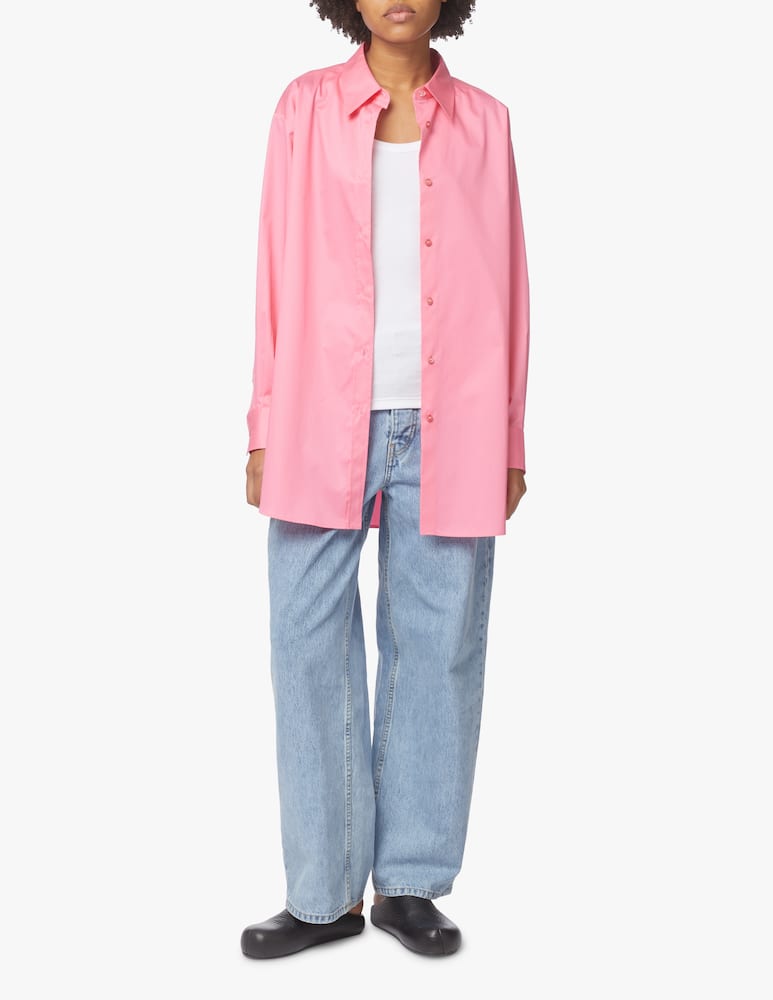 rinascente BOSS Bacora cotton shirt - pink