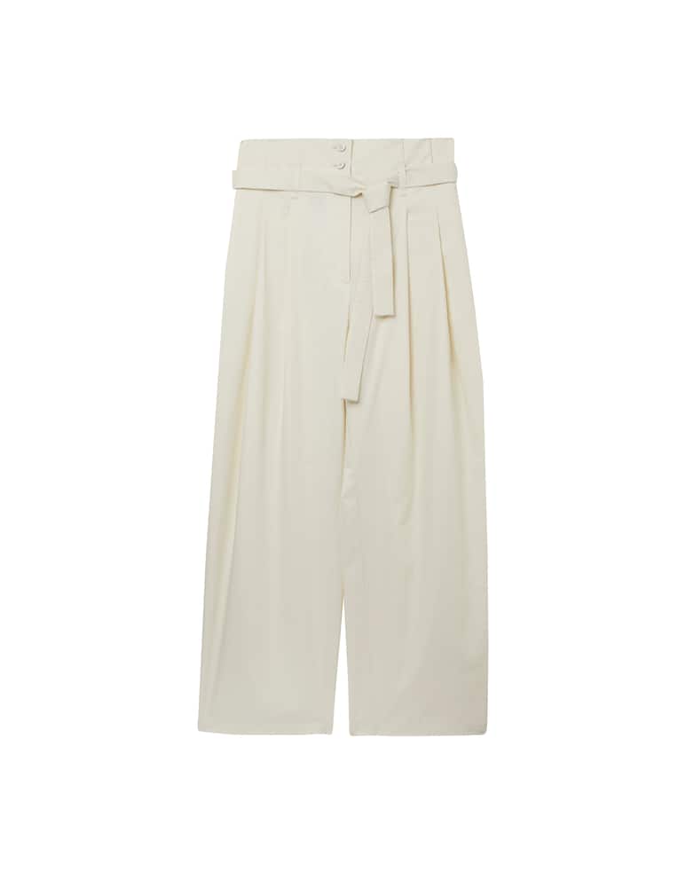 rinascente BOSS Tapera cotton blend trousers - white