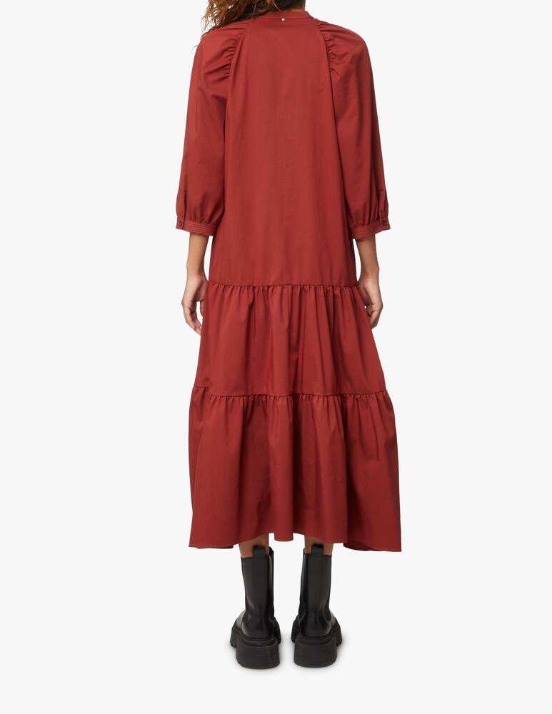 rinascente BOSS Depera cotton blend dress - red