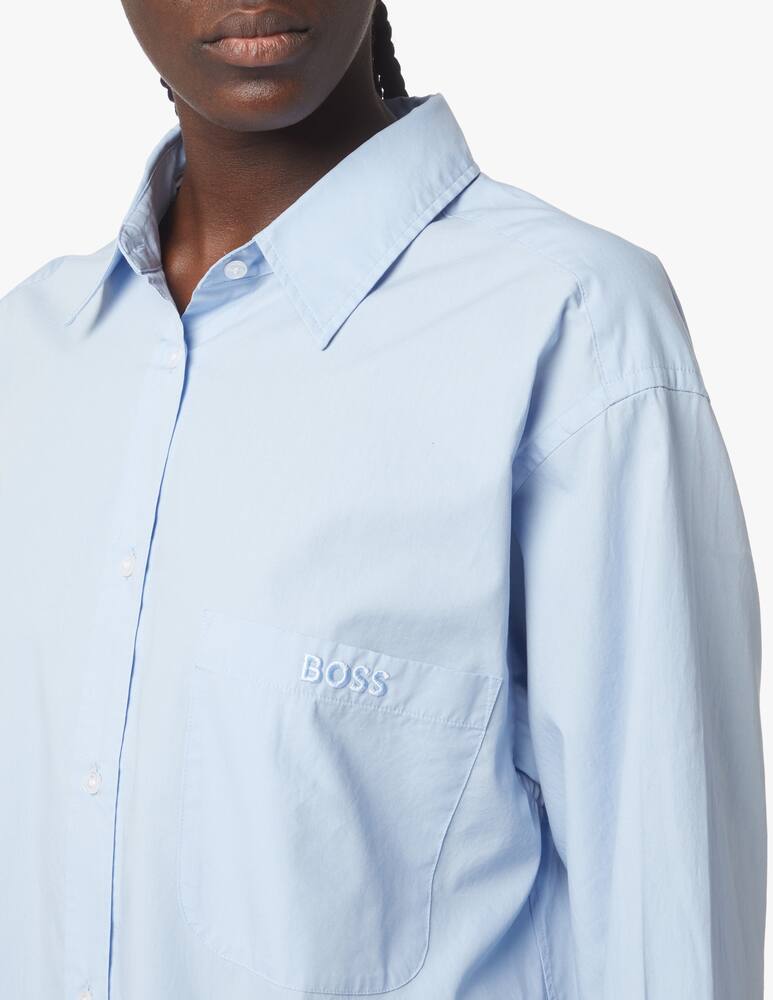 rinascente BOSS Camicia in cotone Bostucci - azzurro