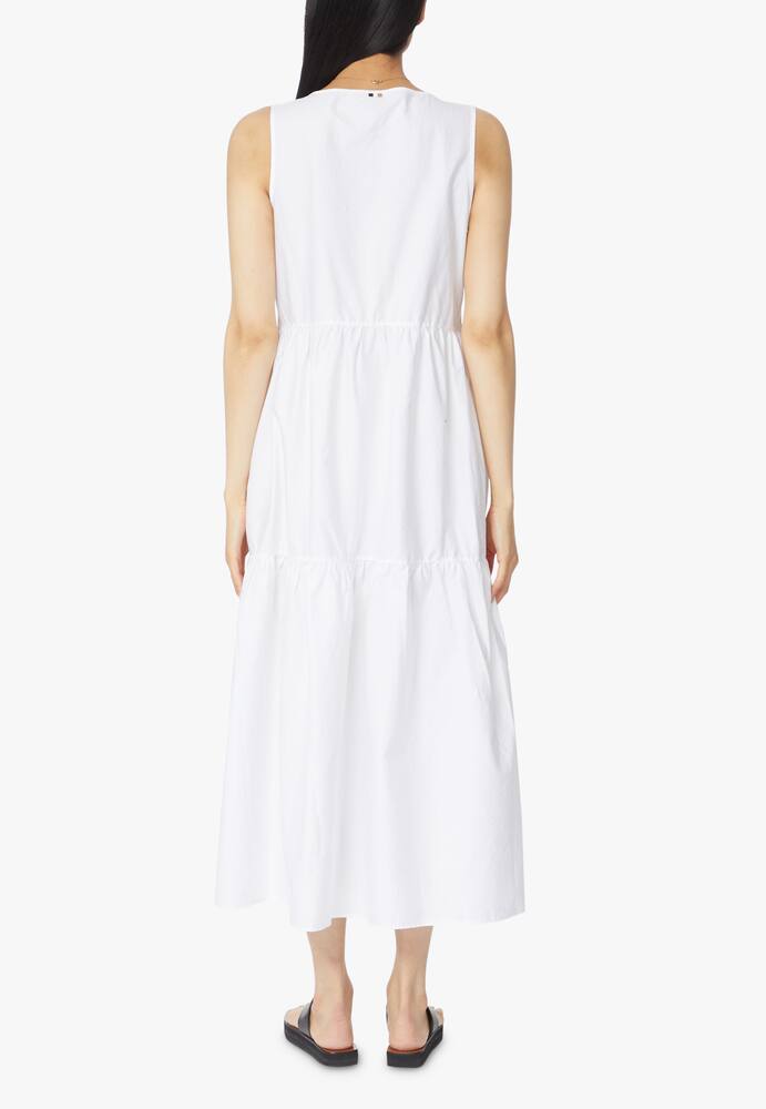 rinascente BOSS Ditesta cotton dress - white