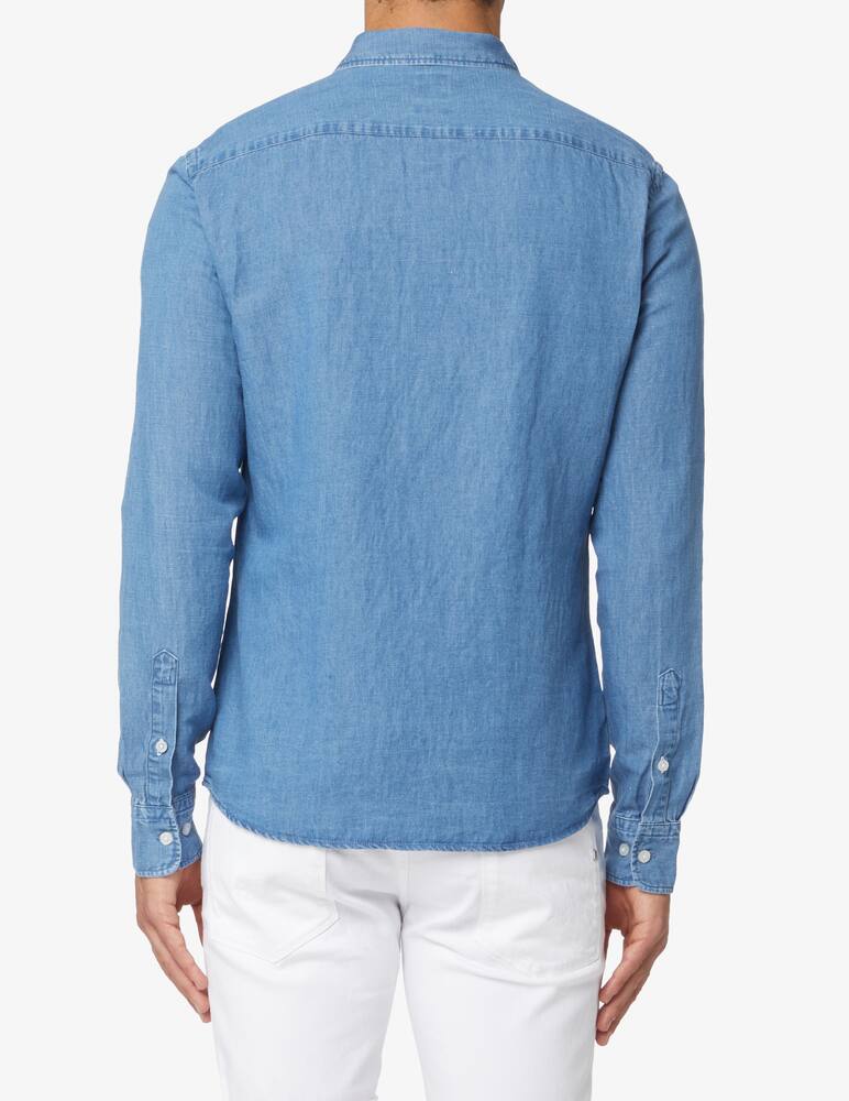 rinascente BOSS Slim denim shirt - Blue