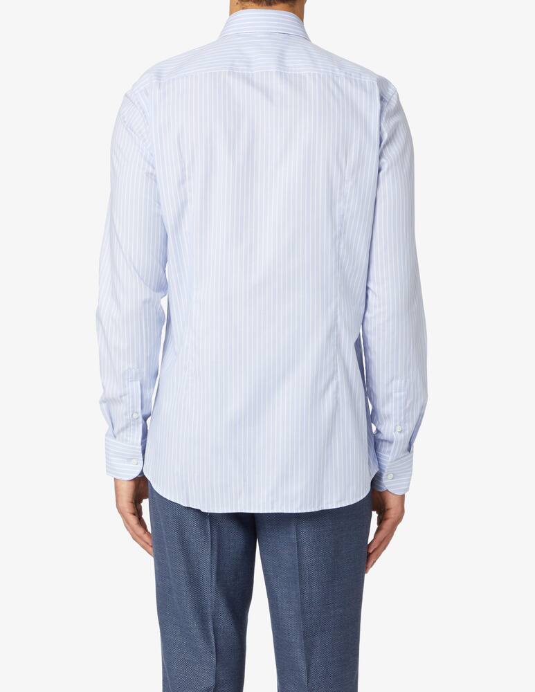 rinascente BOSS Camicia slim in cotone organico - Blu