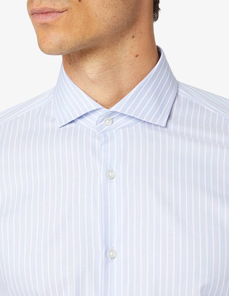 rinascente BOSS Camicia slim in cotone organico - Blu