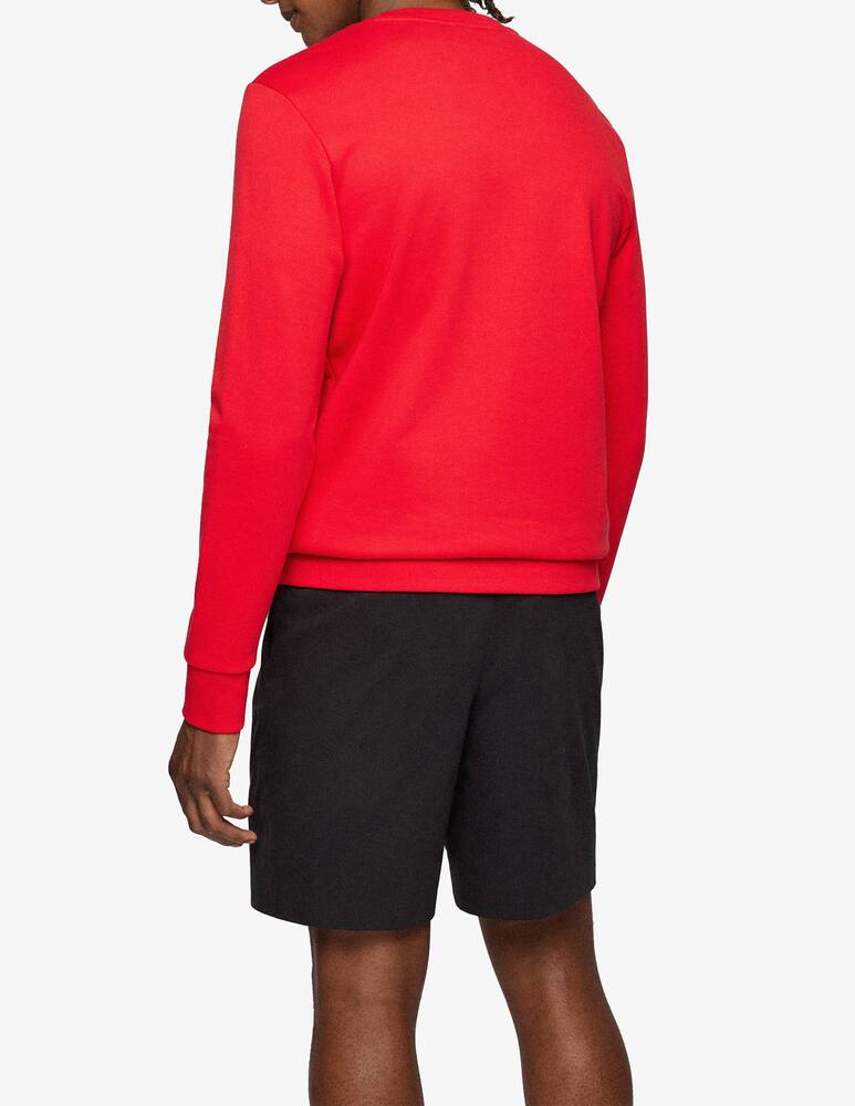 rinascente BOSS Crew-neck jersey logo sweater - Red
