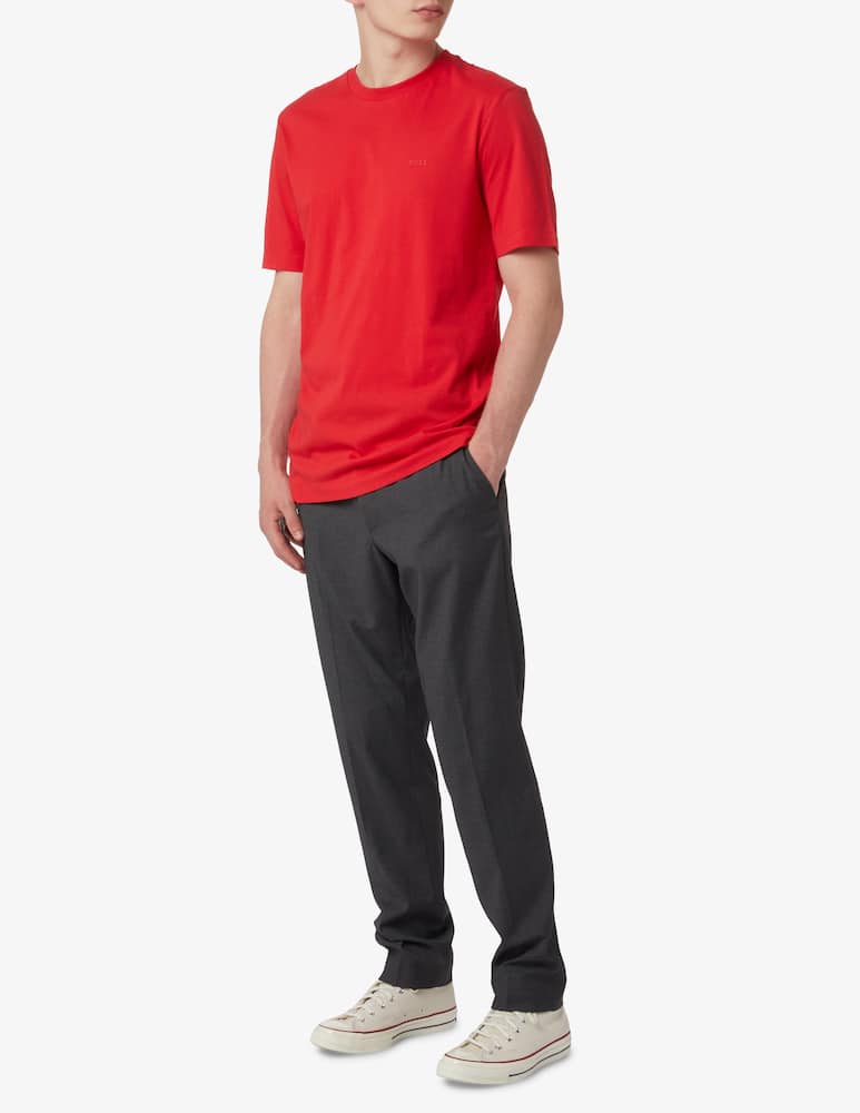 rinascente BOSS Logo cotton t-shirt - Red