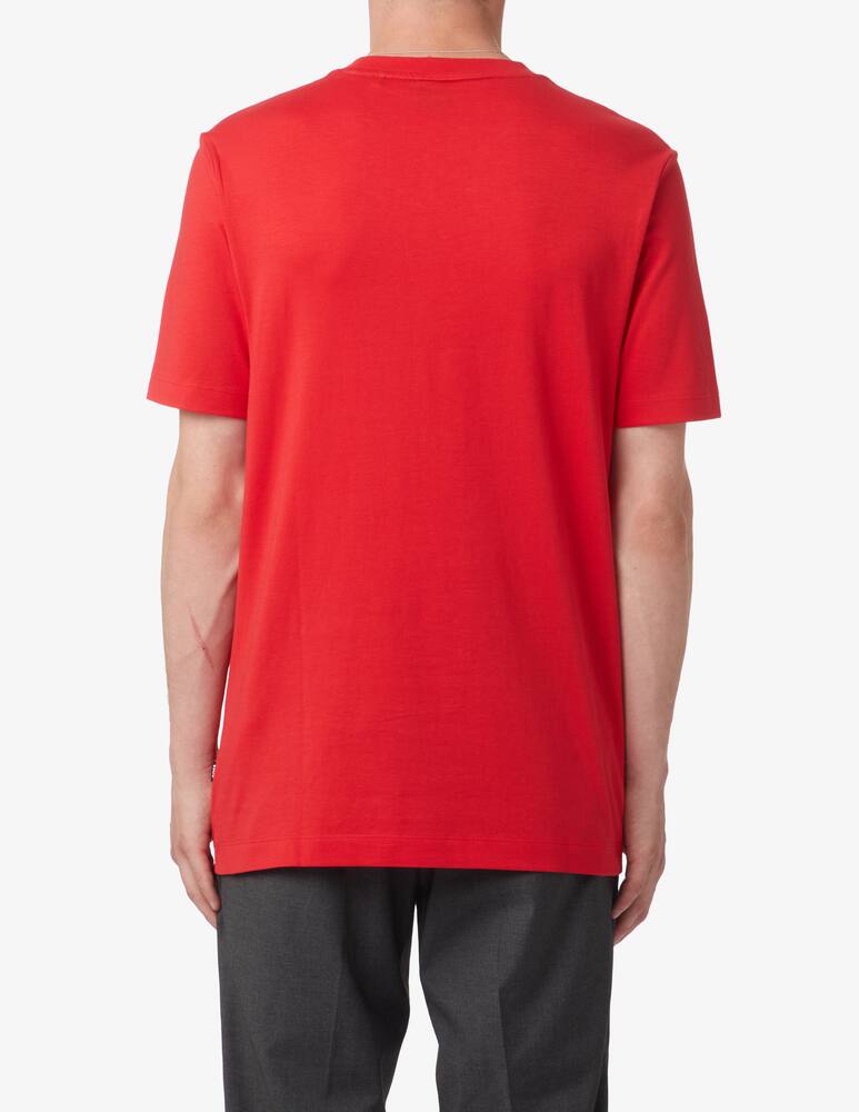 rinascente BOSS Logo cotton t-shirt - Red