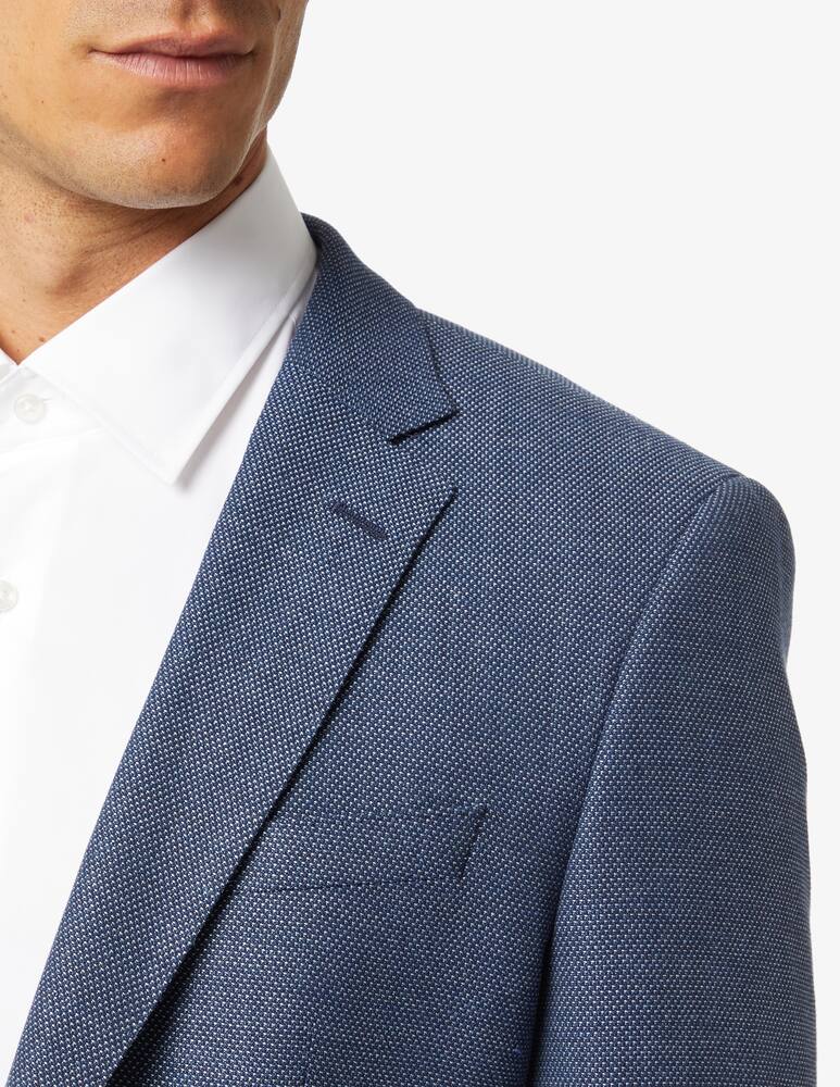 rinascente BOSS Abito slim huge misto lana - Blu