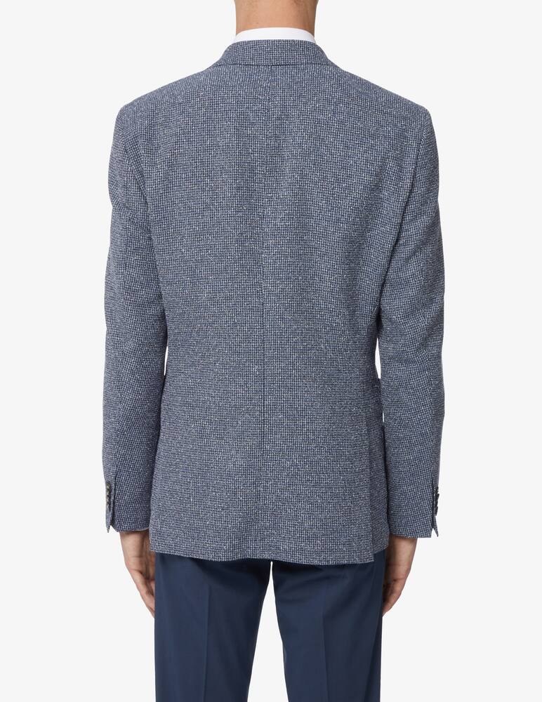 rinascente BOSS Janson structured wool mix blazer jacket - Grey