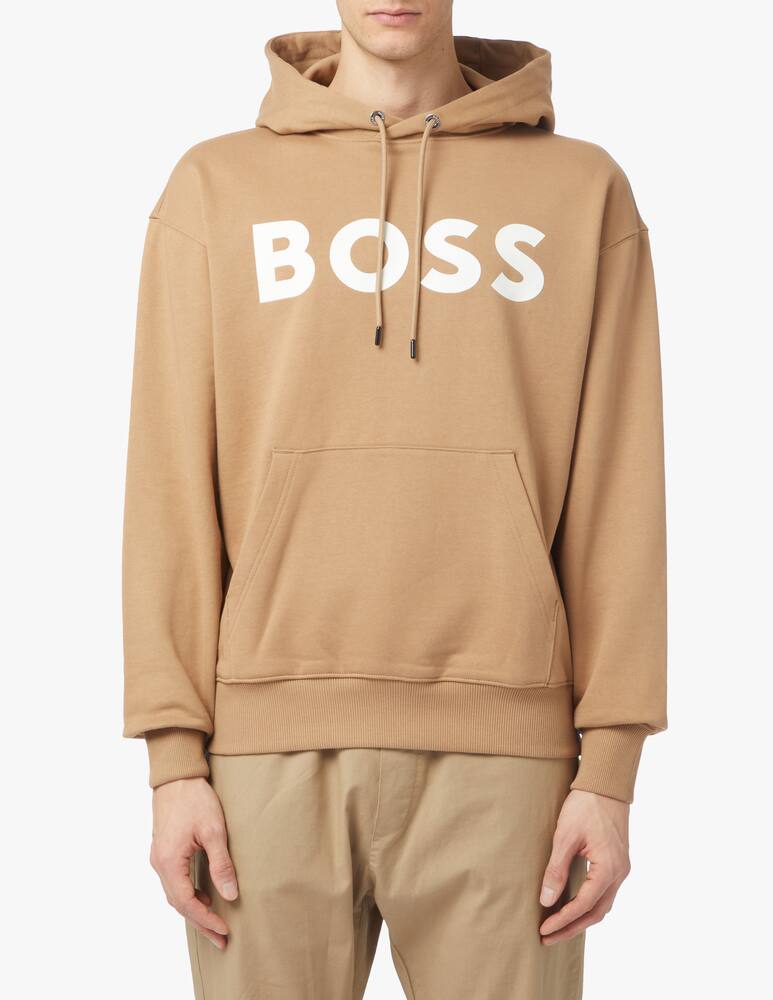 rinascente BOSS Felpa girocollo con logo boss - beige