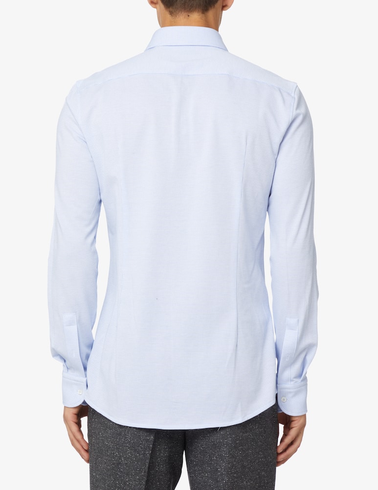 rinascente BOSS Stretch shirt - Light blue