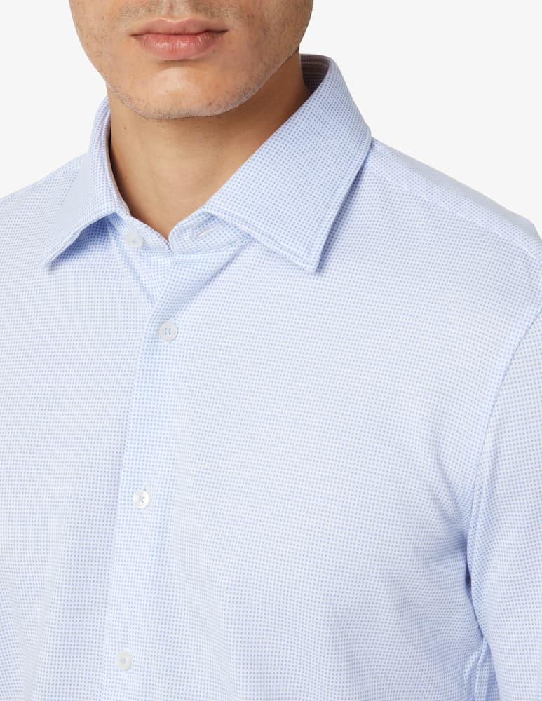 rinascente BOSS Stretch shirt - Light blue