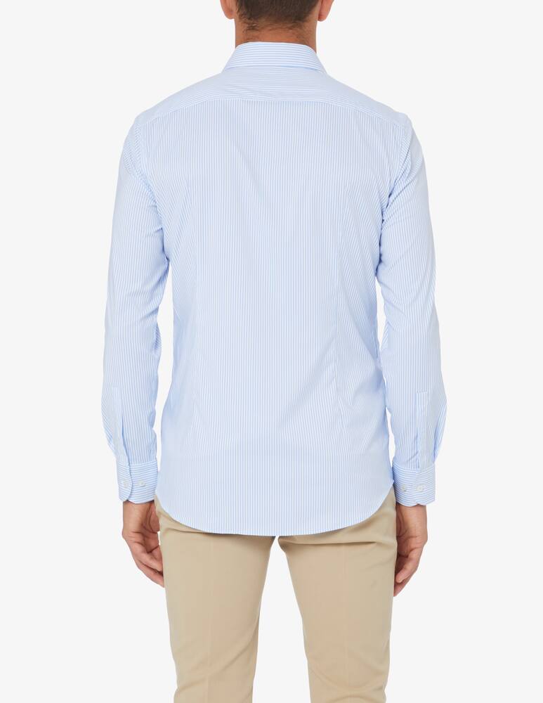 rinascente BOSS Camicia slim a righe - Azzurro