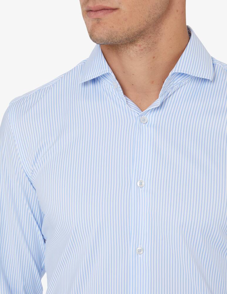 rinascente BOSS Camicia slim a righe - Azzurro
