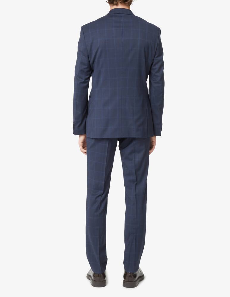 rinascente BOSS Abito slim huge a quadri - Blu