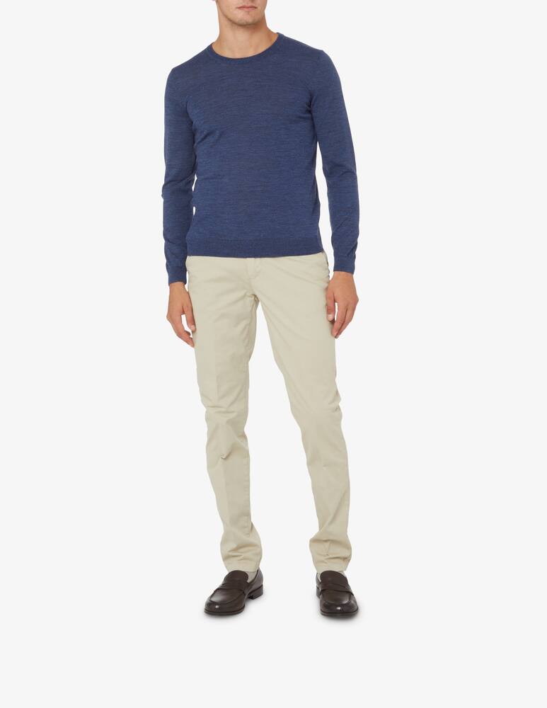 rinascente BOSS Merino wool crewneck jumper - Blue