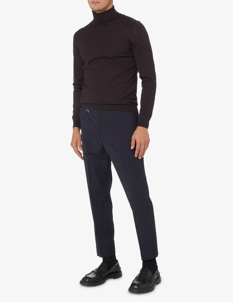 rinascente BOSS Dolcevita in lana merino - Nero