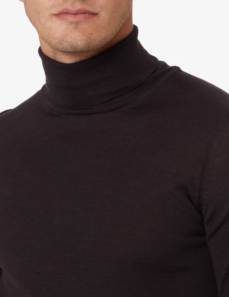 rinascente BOSS Dolcevita in lana merino - Nero