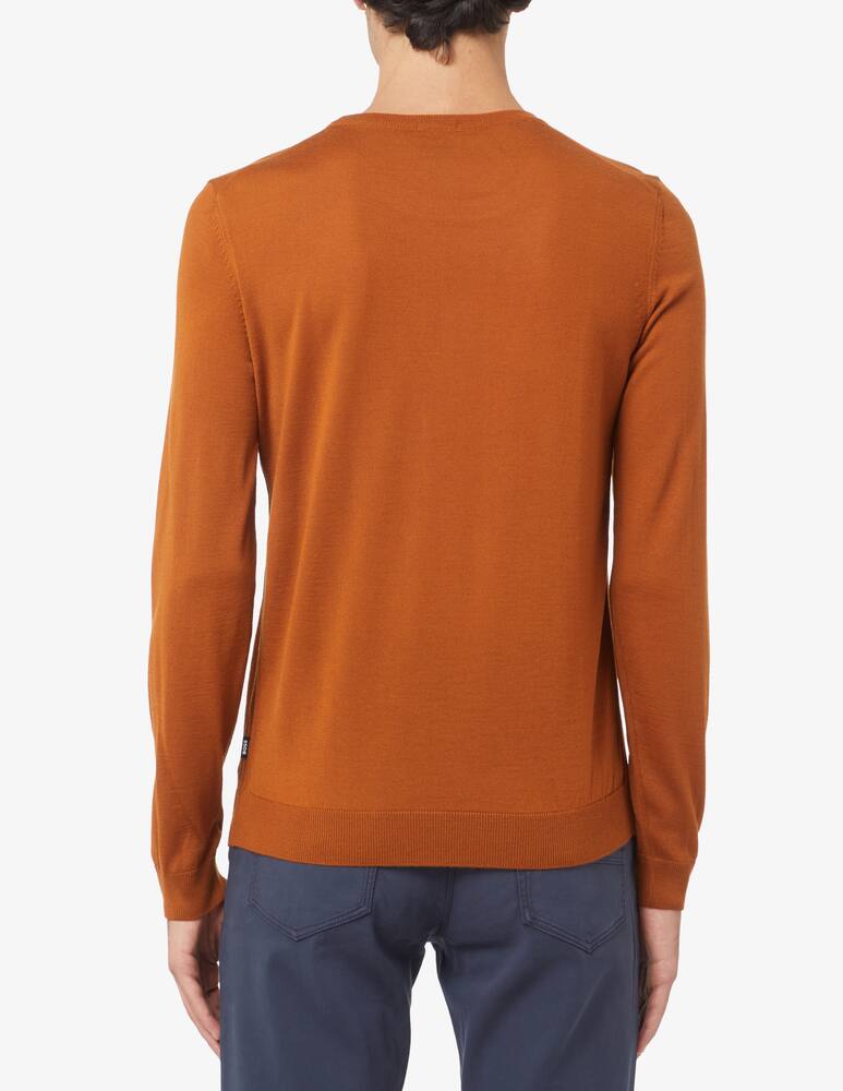 rinascente BOSS Merino wool crewneck jumper - Brown