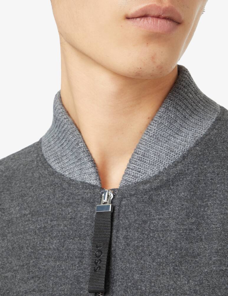 rinascente BOSS Flanel bomber jacket - Grey