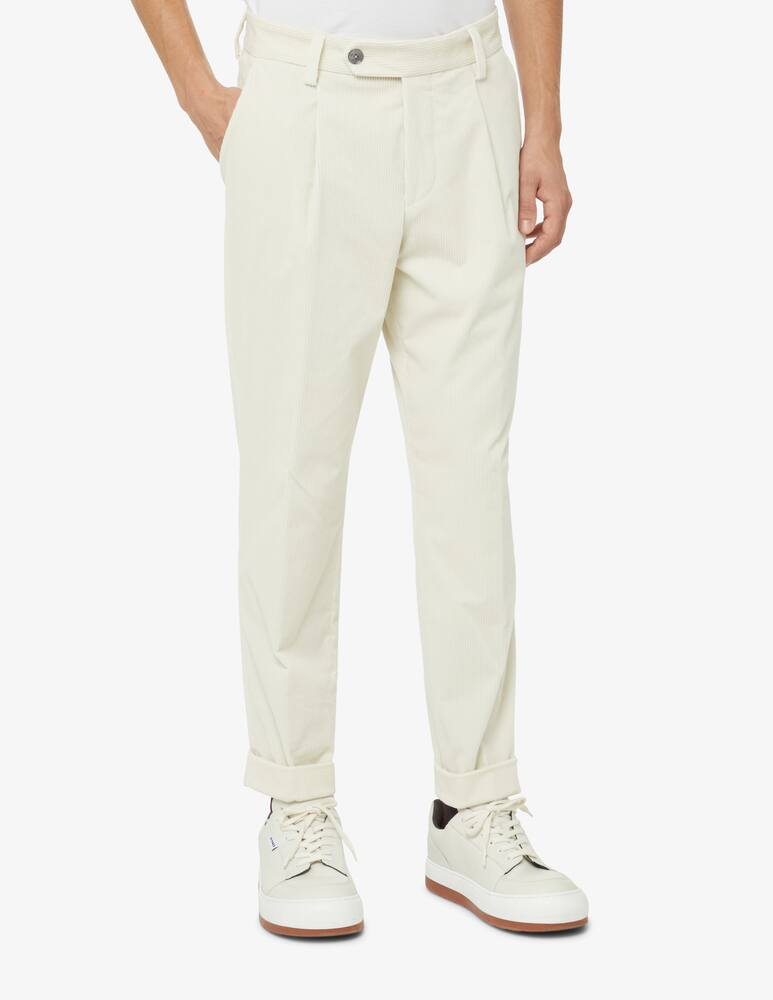 rinascente BOSS Velvet trousers - White