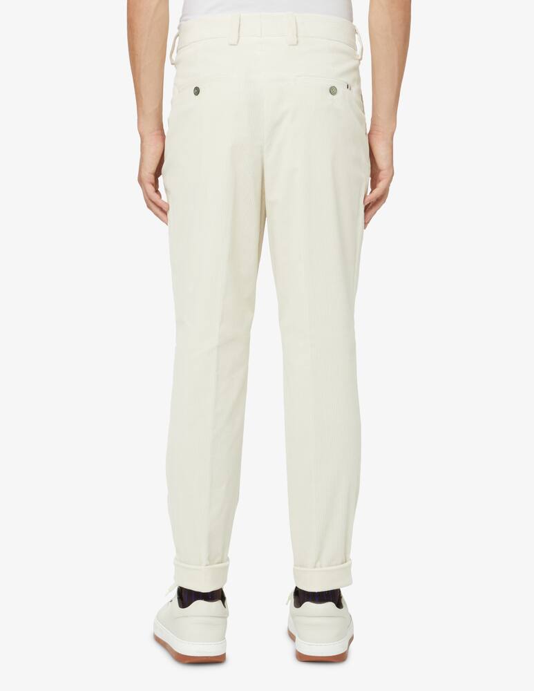 rinascente BOSS Velvet trousers - White