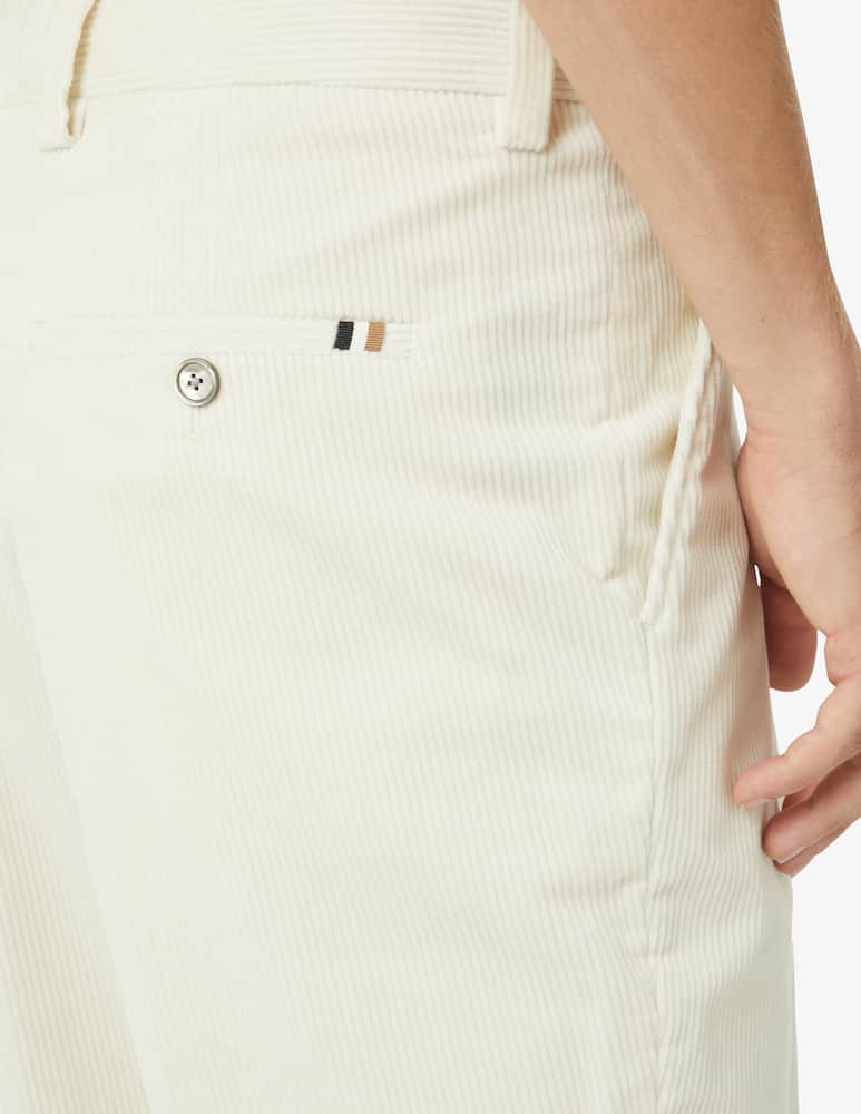 rinascente BOSS Velvet trousers - White