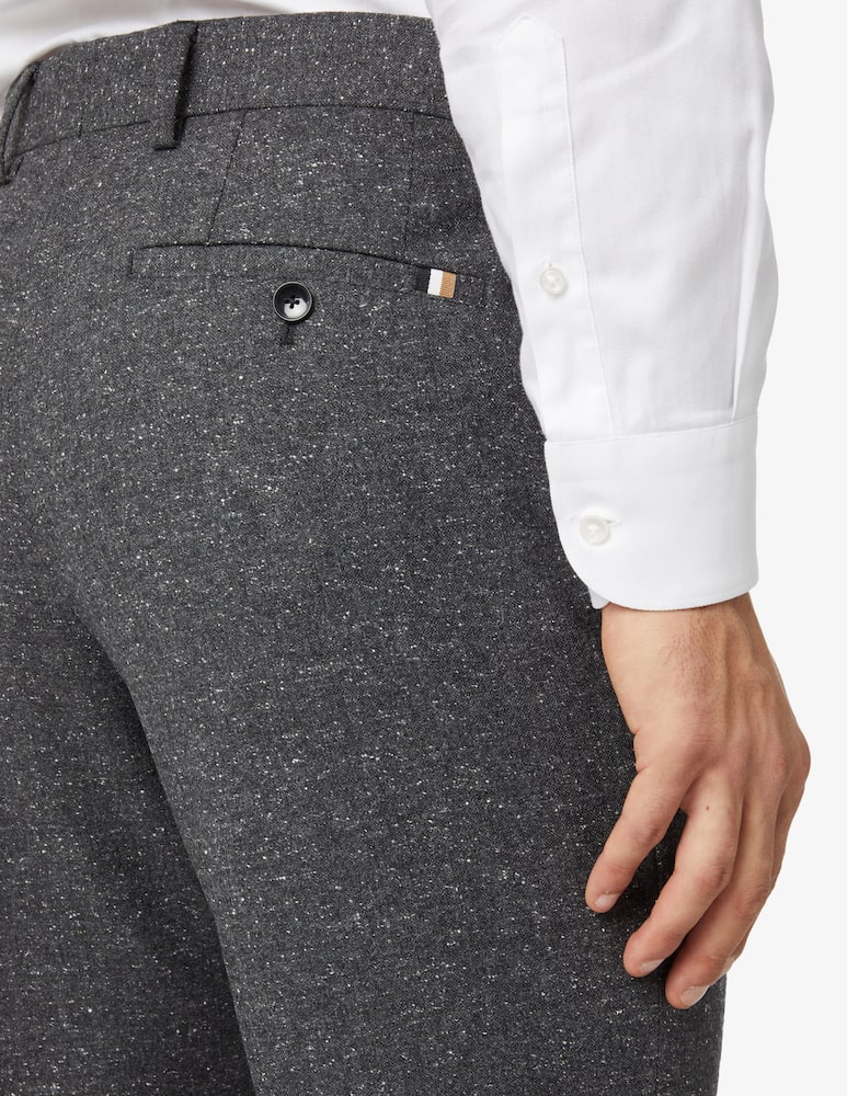BOSS Wool blend trousers - Grey - picture 4 BOSS Wool blend trousers - Grey - picture 4