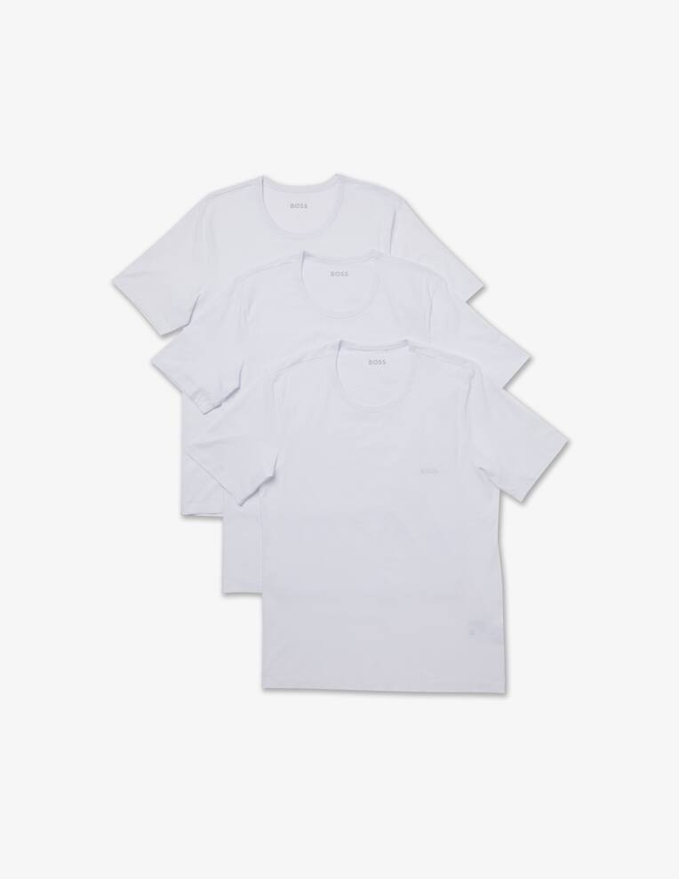 BOSS T-Shirt Uomo In Cotone Ed Elastan - Maglietta Basic, Vestibilità Comoda, Capo Di Abbigliamento Casual