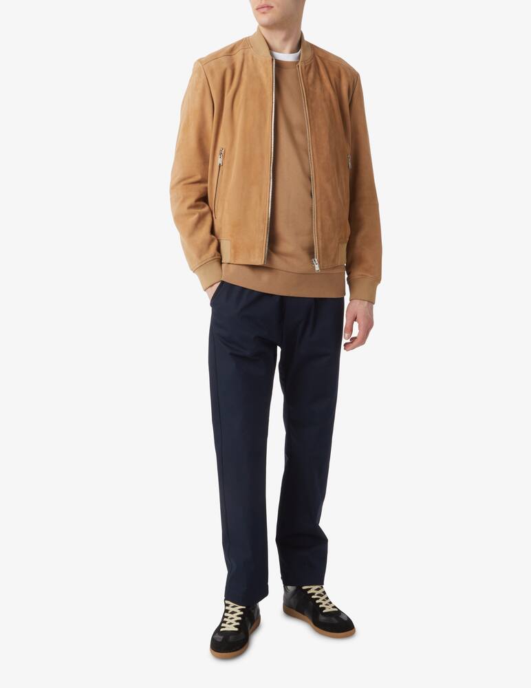 rinascente BOSS Suede bomber jacket 