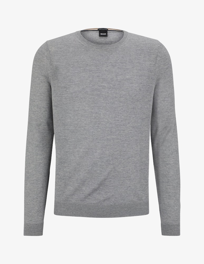 rinascente BOSS Leno wool crewneck jumper