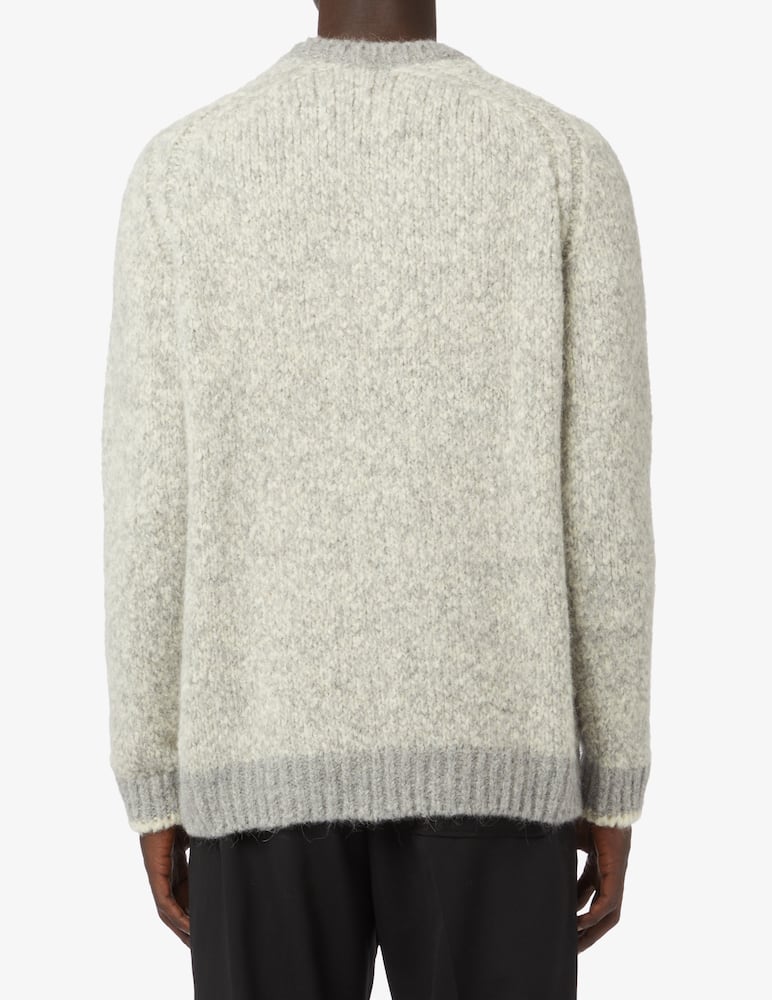 rinascente BOSS Maglia girocollo in misto alpaca - Grigio