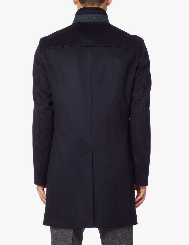 rinascente BOSS Cappotto in lana vergine - Blu