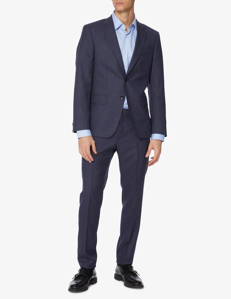 BOSS Micro pattern slim fit suit - picture 1 BOSS Micro pattern slim fit suit - picture 1