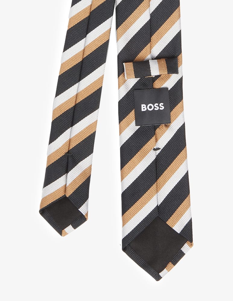 rinascente BOSS Regimental iconic tie 