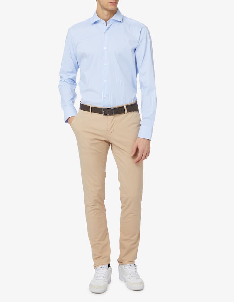 rinascente BOSS Regular fit shirt with stripes 