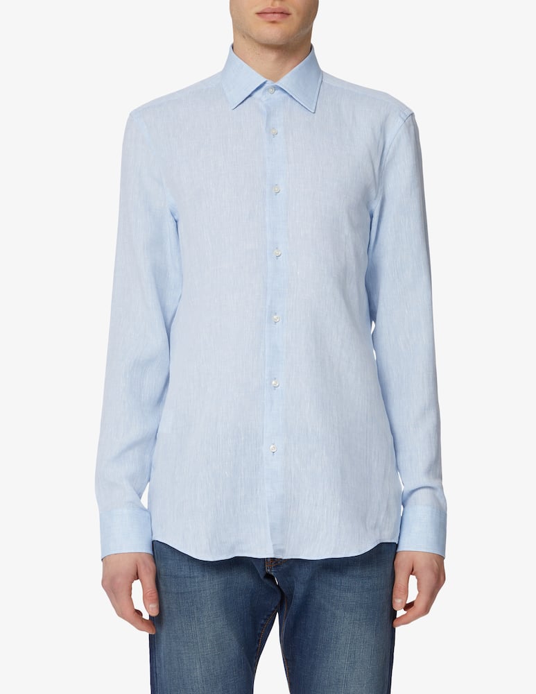 BOSS Camicia in lino - immagine 1 BOSS Camicia in lino - immagine 1