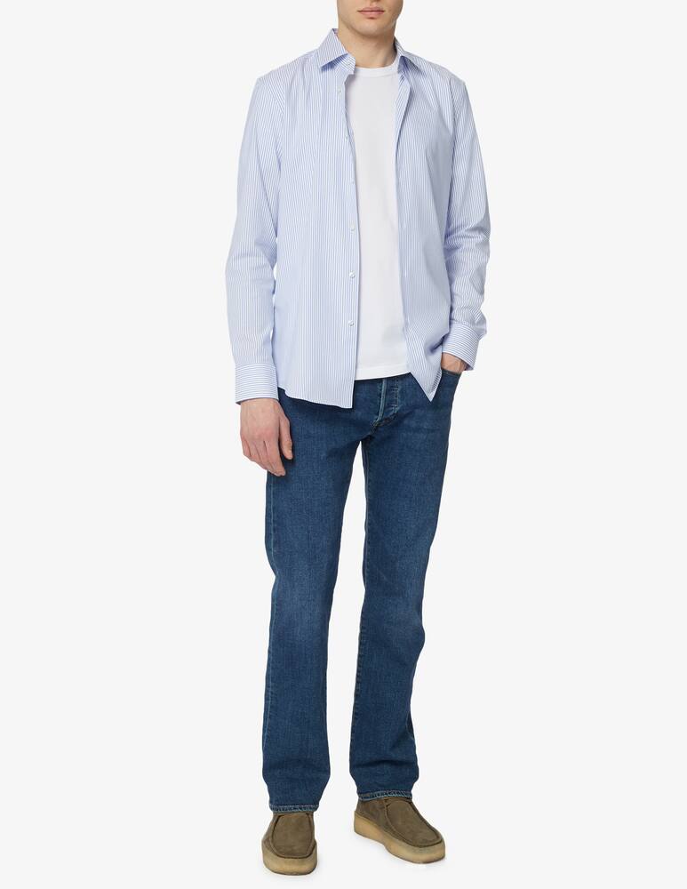 rinascente BOSS Small stripe opera slim fit shirt