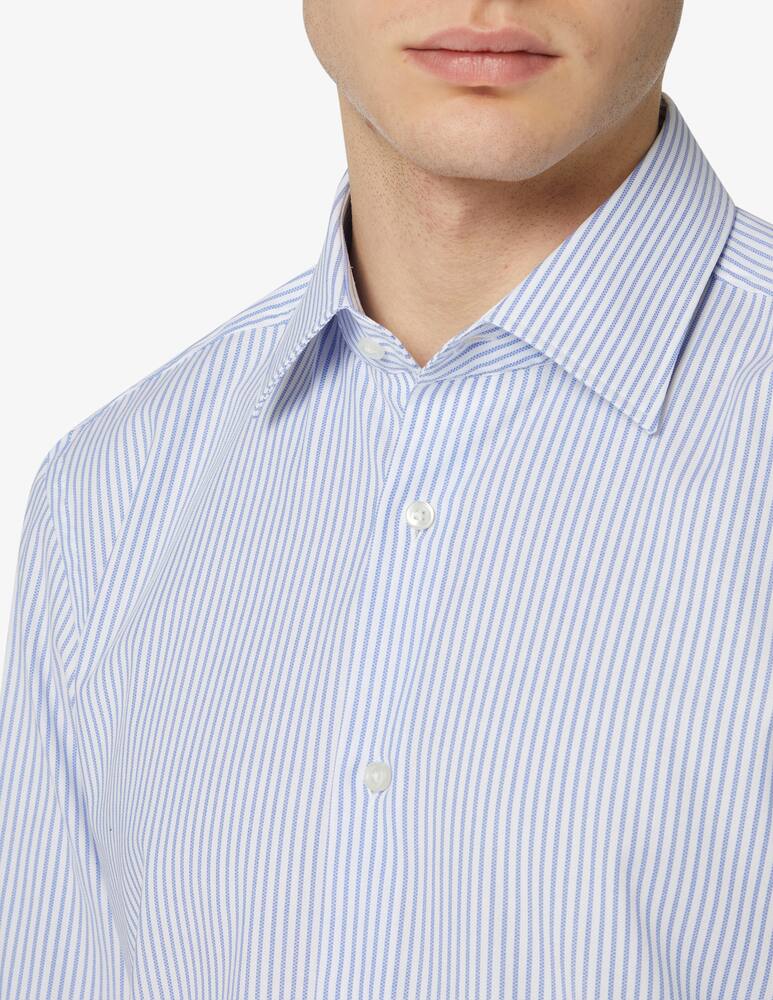 rinascente BOSS Small stripe opera slim fit shirt