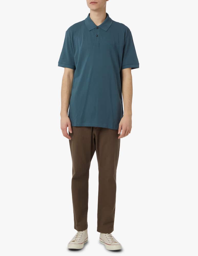BOSS Polo maniche corte in cotone piquet con logo - immagine 2 BOSS Polo maniche corte in cotone piquet con logo - immagine 2