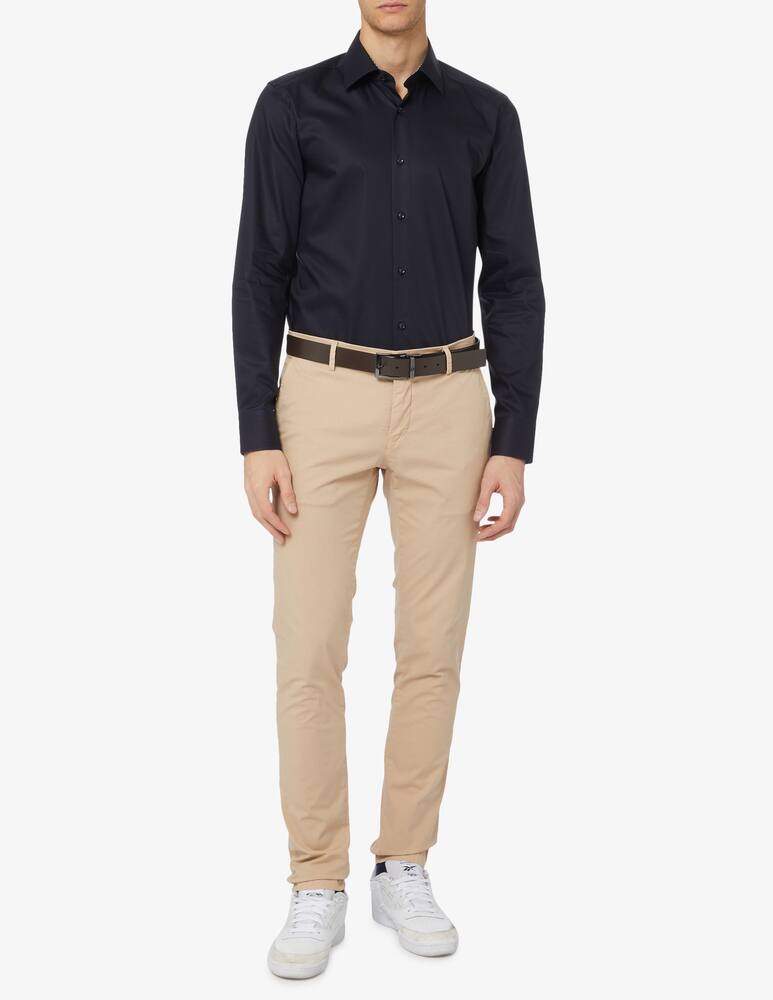 rinascente BOSS Slim fit stretch popeline shirt 