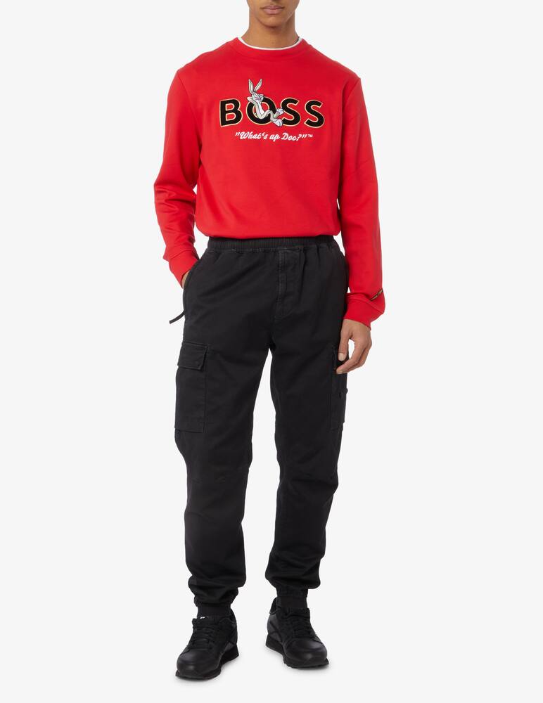 BOSS Bunny crewneck sweater Red - picture 2 BOSS Bunny crewneck sweater Red - picture 2