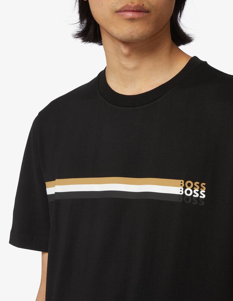 rinascente BOSS Tiburt logo t-shirt