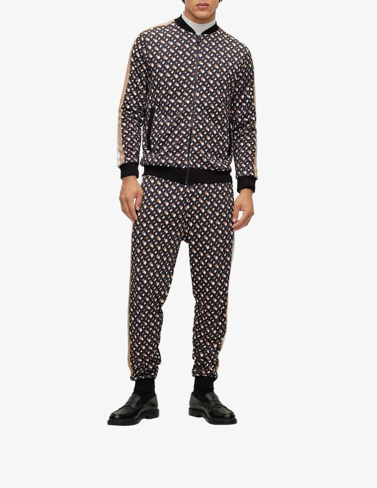 rinascente BOSS Monogram bomber jacket 