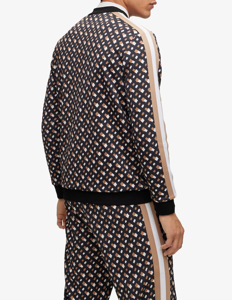 rinascente BOSS Monogram bomber jacket 