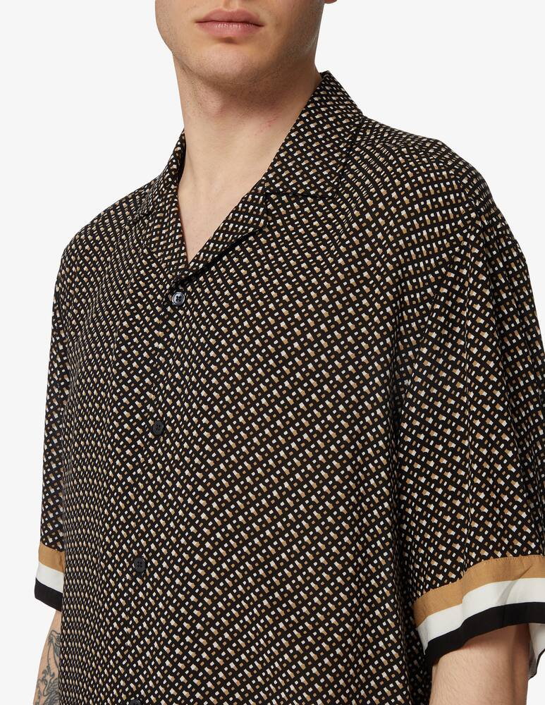 BOSS Sovracamicia maniche corte monogram - immagine 4 BOSS Sovracamicia maniche corte monogram - immagine 4