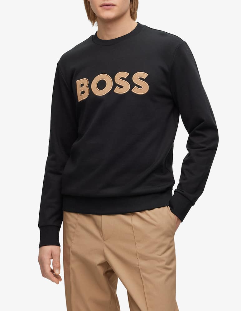 BOSS Felpa girocollo logo - immagine 1 BOSS Felpa girocollo logo - immagine 1