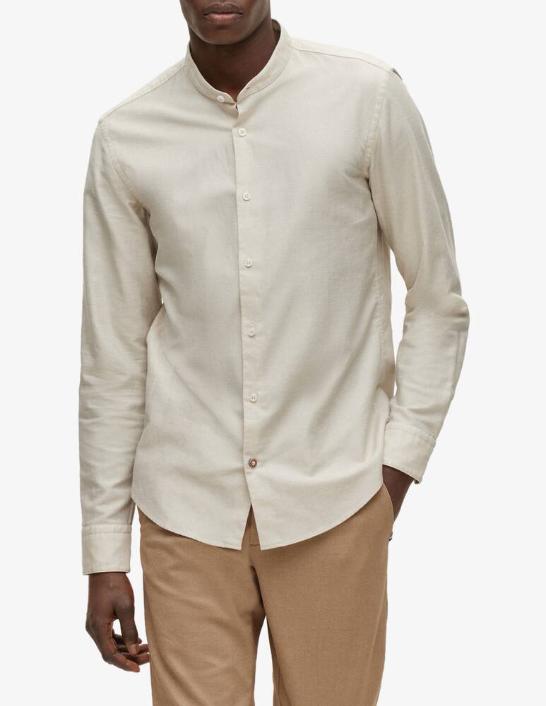 BOSS Guru cotton and linen shirt - picture 1 BOSS Guru cotton and linen shirt - picture 1